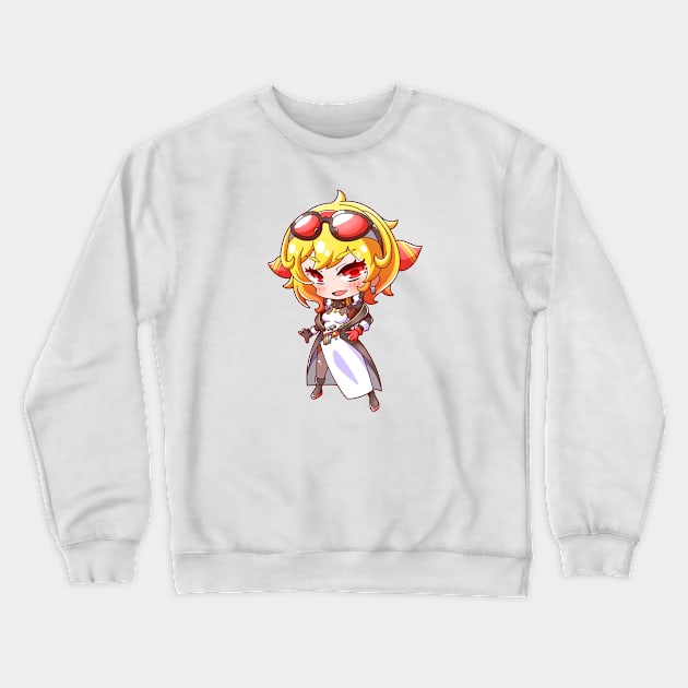 Kaela Kovalskia Hololive Crewneck Sweatshirt by Ghazinagato